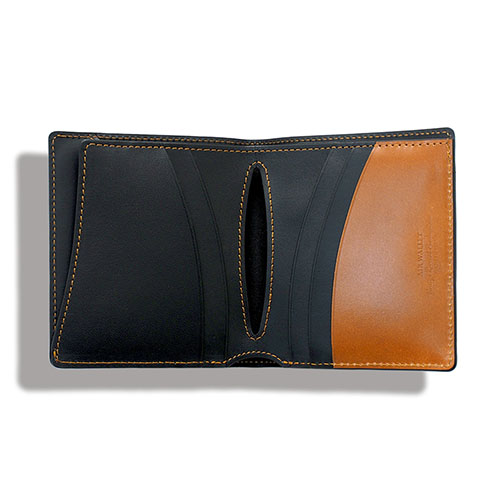 Vintage Revival Productions】AIR WALLET／Shrink Leather・Oil